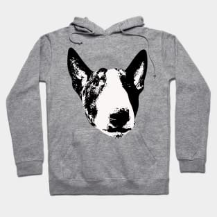 English Bull Terrier Face Hoodie